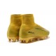 Nuevo Botas de Futbol Nike Mercurial Superfly V FG Oro CR7