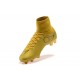 Nuevo Botas de Futbol Nike Mercurial Superfly V FG Oro CR7
