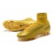 Nuevo Botas de Futbol Nike Mercurial Superfly V FG Oro CR7