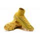 Nuevo Botas de Futbol Nike Mercurial Superfly V FG Oro CR7