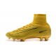 Nuevo Botas de Futbol Nike Mercurial Superfly V FG Oro CR7