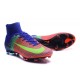 Nike Hombre Mercurial Superfly 5 FG - Botas de Futbol Rojo Azul Verde