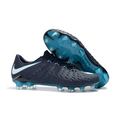 Nike Hypervenom Phantom 3 FG Zapatos de Futbol - Cian Blanco