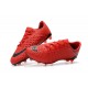 Nike Hypervenom Phantom 3 FG Zapatos de Futbol - Rojo Negro