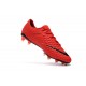 Nike Hypervenom Phantom 3 FG Zapatos de Futbol - Rojo Negro