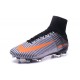 Botas de Fútbol Nike Mercurial Superfly V FG Blanco Negro Naranja