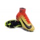 Nike Mercurial Superfly V FG - Botas de fútbol para hombre Verde Rojo Negro