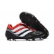 adidas Predator Precision FG Zapatos de Futbol - Negro Blanco Rojo