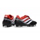 adidas Predator Precision FG Zapatos de Futbol - Negro Blanco Rojo