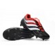 adidas Predator Precision FG Zapatos de Futbol - Negro Blanco Rojo