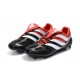 adidas Predator Precision FG Zapatos de Futbol - Negro Blanco Rojo