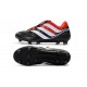 adidas Predator Precision FG Zapatos de Futbol - Negro Blanco Rojo