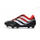 adidas Predator Precision FG Zapatos de Futbol - Negro Blanco Rojo