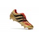 adidas Predator Precision FG Zapatos de Futbol - Oro Negro