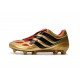 adidas Predator Precision FG Zapatos de Futbol - Oro Negro