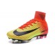 Nike Mercurial Superfly V FG - Botas de fútbol para hombre Verde Rojo Negro