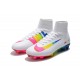 Nuevo Botas de Futbol Nike Mercurial Superfly V FG Blanco Vistoso