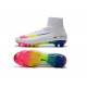 Nuevo Botas de Futbol Nike Mercurial Superfly V FG Blanco Vistoso