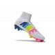 Nuevo Botas de Futbol Nike Mercurial Superfly V FG Blanco Vistoso