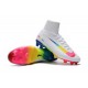 Nuevo Botas de Futbol Nike Mercurial Superfly V FG Blanco Vistoso