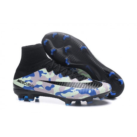 Nuevo Botas de Futbol Nike Mercurial Superfly V FG Camuflaje