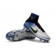 Nuevo Botas de Futbol Neymar Nike Mercurial Superfly V FG Cromo Azul
