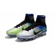 Nuevo Botas de Futbol Neymar Nike Mercurial Superfly V FG Cromo Azul