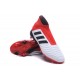 Botas de Futbol Nuevo Adidas Predator 18+ FG - Blanco Rojo Negro