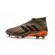 Botas de Futbol Nuevo Adidas Predator 18+ FG - Verde Naranja