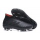 Botas de Futbol Nuevo Adidas Predator 18+ FG - Negro