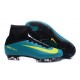 Nike Mercurial Superfly V FG - Botas de fútbol para hombre Azul Amarillo