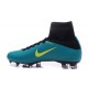 Nike Mercurial Superfly V FG - Botas de fútbol para hombre Azul Amarillo
