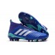 Botas de Futbol Nuevo Adidas Predator 18+ FG - Azul Blanco