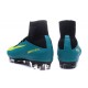 Nike Mercurial Superfly V FG - Botas de fútbol para hombre Azul Amarillo