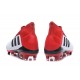 Botas de fútbol adidas Predator 18.1 FG - Blanco Rojo Negro