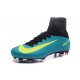 Nike Mercurial Superfly V FG - Botas de fútbol para hombre Azul Amarillo