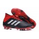 Botas de fútbol adidas Predator 18.1 FG - Negro Rojo Blanco
