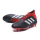 Botas de fútbol adidas Predator 18.1 FG - Negro Rojo Blanco