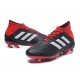 Botas de fútbol adidas Predator 18.1 FG - Negro Rojo Blanco