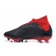 Botas de fútbol adidas Predator 18.1 FG - Negro Rojo Blanco