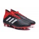 Botas de fútbol adidas Predator 18.1 FG - Negro Rojo Blanco