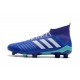 Botas de fútbol adidas Predator 18.1 FG - Azul Blanco