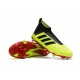 Botas de Futbol Nuevo Adidas Predator 18+ FG - Amarillo Negro