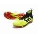 Botas de Futbol Nuevo Adidas Predator 18+ FG - Amarillo Negro