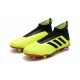 Botas de Futbol Nuevo Adidas Predator 18+ FG - Amarillo Negro