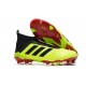Botas de Futbol Nuevo Adidas Predator 18+ FG - Amarillo Negro