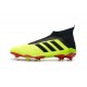 Botas de Futbol Nuevo Adidas Predator 18+ FG - Amarillo Negro