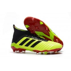 Botas de fútbol adidas Predator 18.1 FG - Amarillo Negro