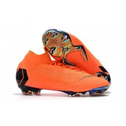 Botas de Futbol Nike Mercurial Superfly VI FG - Naranja Negro