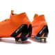 Botas de Futbol Nike Mercurial Superfly VI FG - Naranja Negro